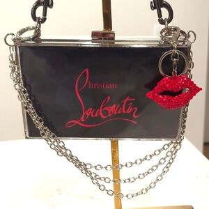 Christian Louboutin Paper Shopping Bag UPCYCLED NOVELTY Clutch